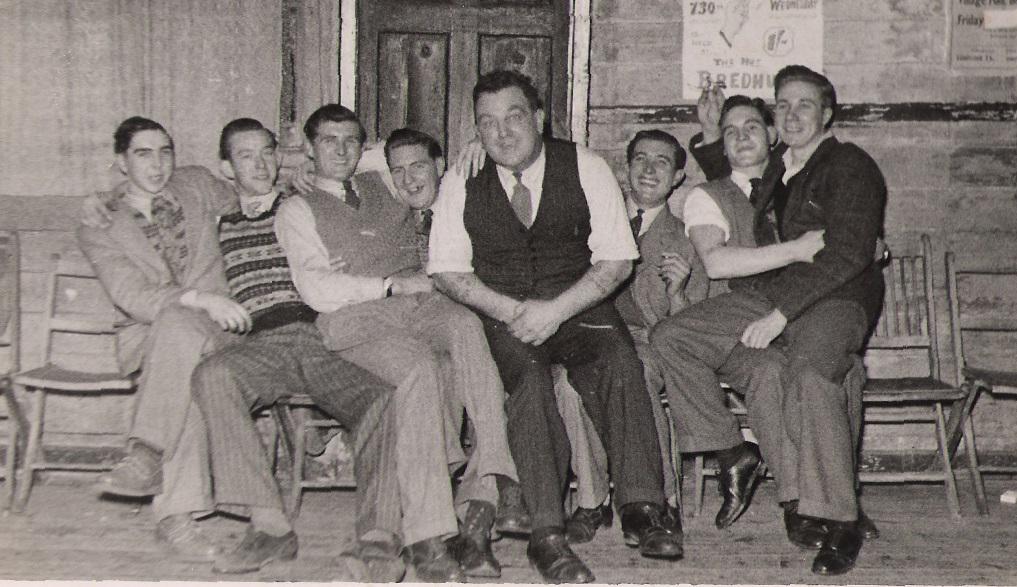 Undated - Lads in The Hut